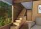 Taupe-Aschholz 70 Jahre Fertighaus-mit wasserdichten beweglichen modularen Häusern